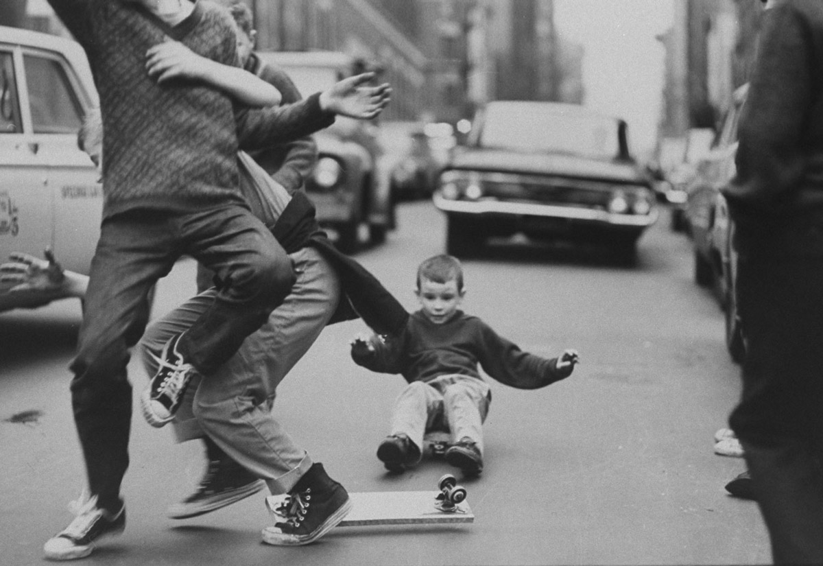 NYC skating in the 60s by Bill Eppridge