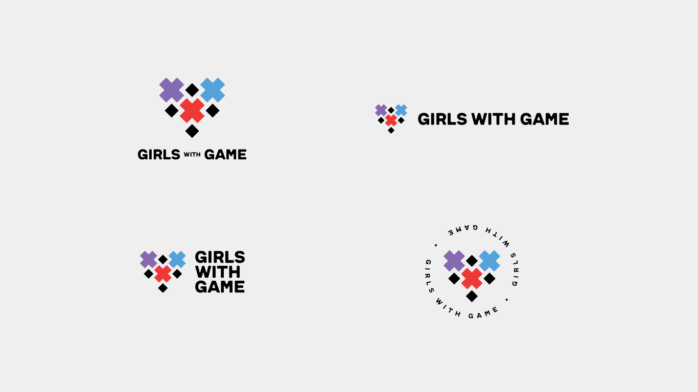 Girls With Game Branding