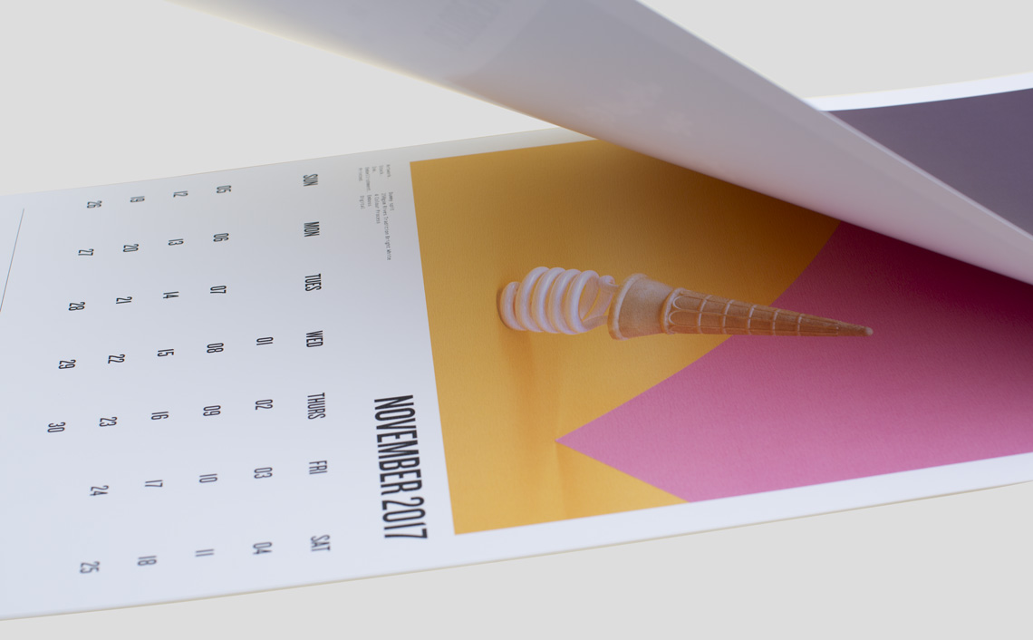 Choose Still Life calendar design